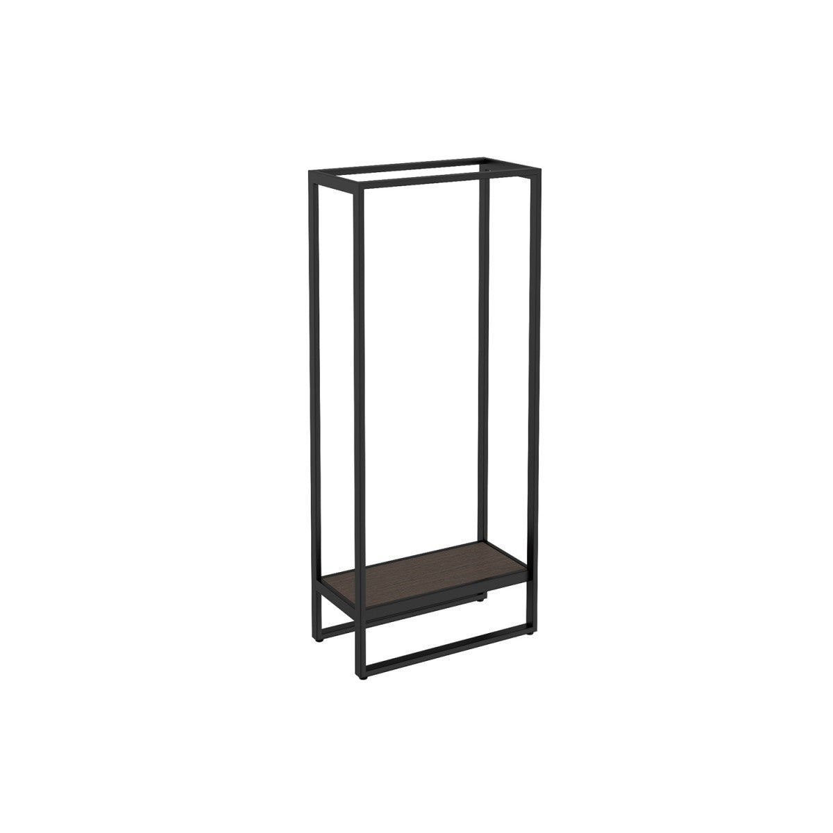 Piantana Portasciugamani a pavimento nero Rovere scuro The Grid 7036195 Cosmic
