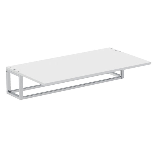 Mensola 55x30x12 portasciugamani Cromo Bianco The Grid 2680168 Cosmic