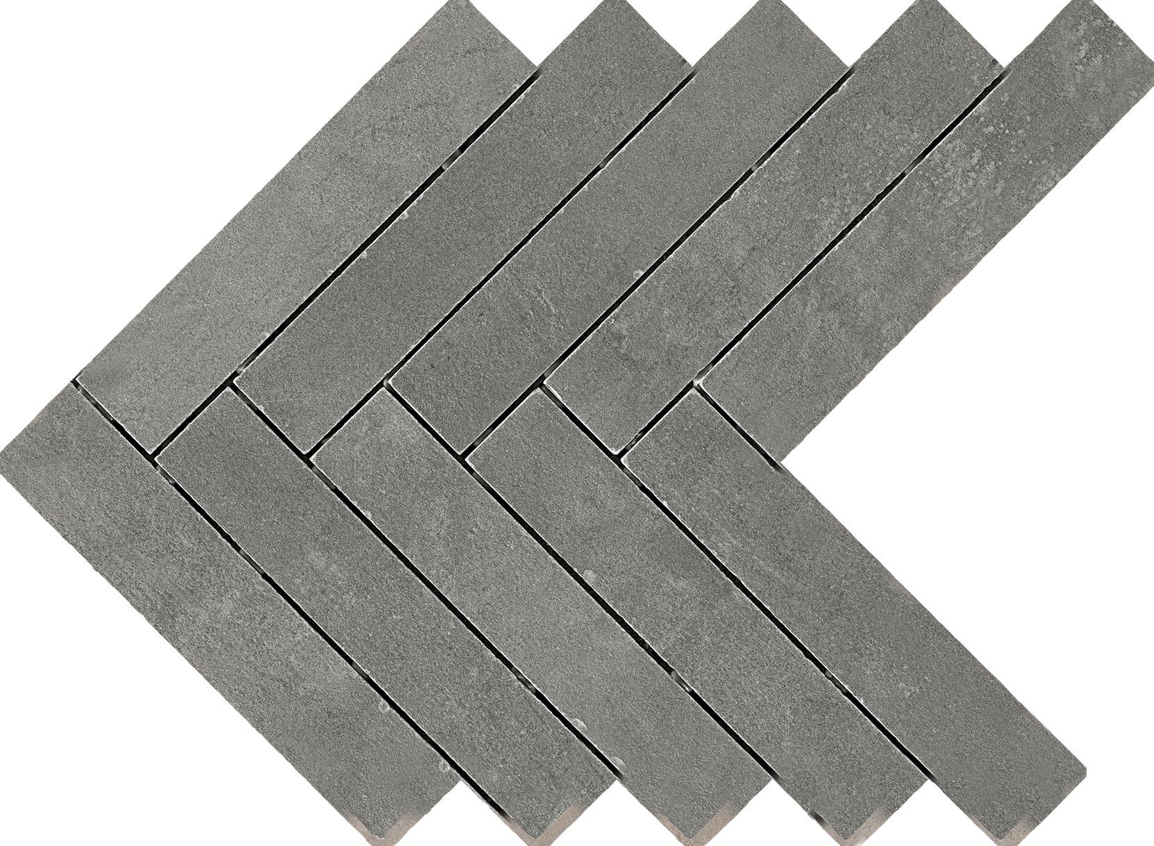 Pavimento rivestimento 44.9x61.6 piombo mosaico spina di in porcellana, superficie e texture ravvicinata del gres