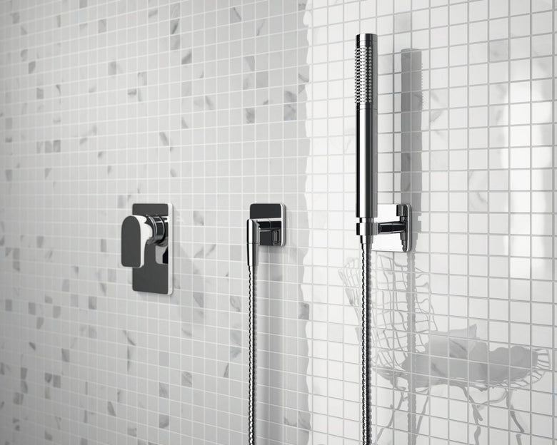 Rivestimento Mosaico 30x30 in gres porcellanato 9 mm in ceramica, superficie e texture ravvicinata del gres