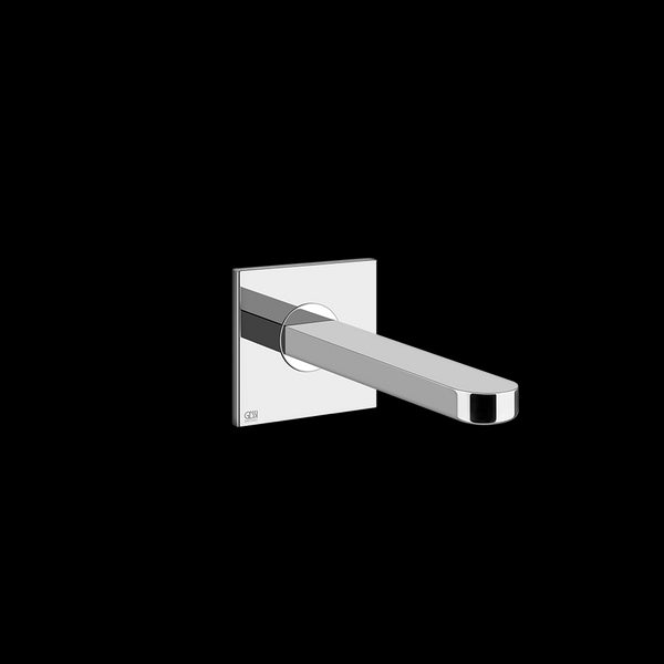 Bocca lavabo a parete alimentata con comando remoto non incluso cromo via bagutta 35900 Emporio Gessi