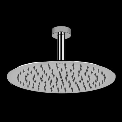 Emporio Gessi 47259 Soffione Doccia 30 cm con braccio a soffitto Mirror Steel