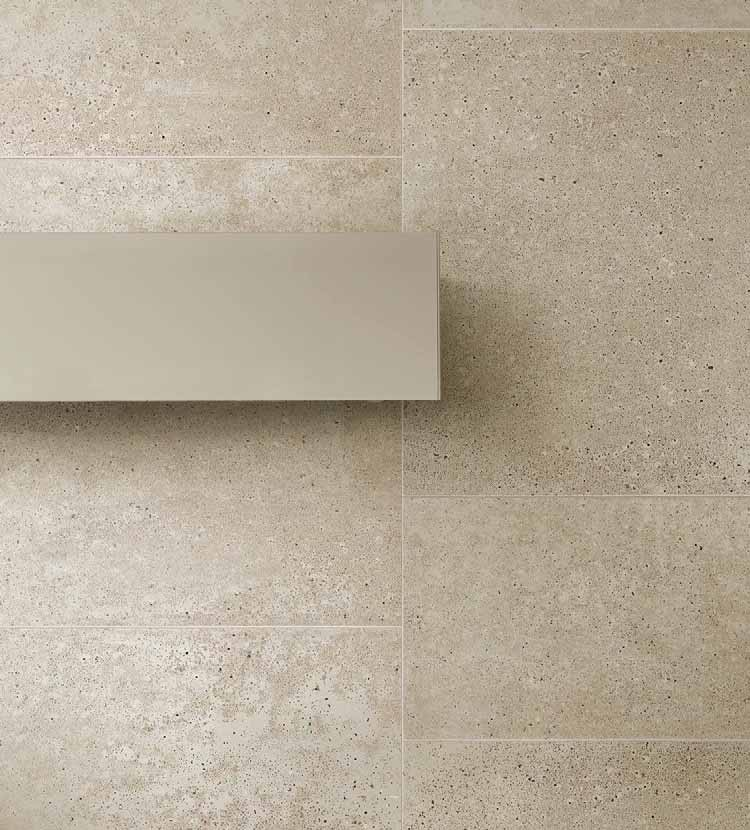 Cerim Material Stones Pavimento Rivestimento 80x80 Cm in gres porcellanato e rettificato, superficie e texture...
