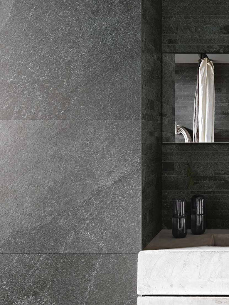 Cerim Natural Stones Pavimento Rivestimento 60x60 Cm in gres porcellanato e rettificato, superficie e texture ravvicinata...