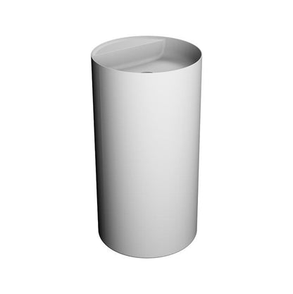 Antonio Lupi Design Simplo85 Lavabo 45 cm Freestanding In Flumood Bianco