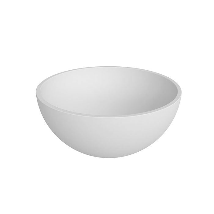 Antonio Lupi Urnamood Ciotola 50 cm Da Appoggio In Metallo, vista frontale su sfondo bianco - Antonio Lupi Design