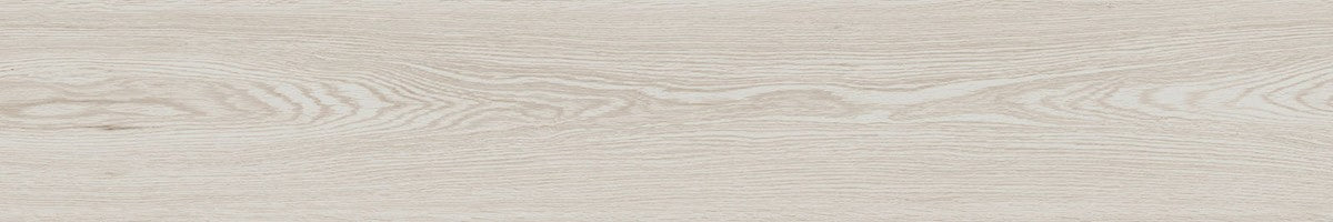 Pavimento 20x120 effetto parquet Rettificato bianco, superficie e texture ravvicinata del gres