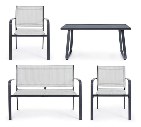 Andrea Bizzotto Arent salotto da Giardino Bianco Antracite 0662999