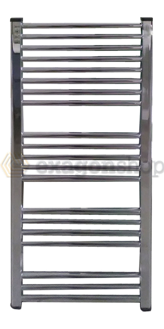 Lazzarini Radiatore Scaldasalviette Dritto Termoarredo Bolzano 1188x500 mm 345 w in acciaio cromo