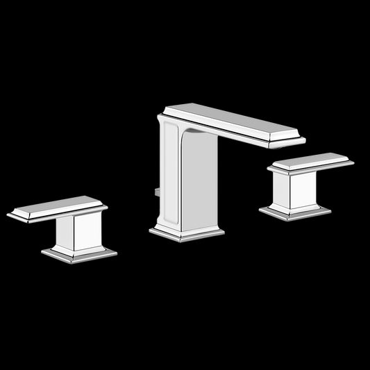 Gessi Elenganza Gruppo Lavabo Tre Fori Con Bocca quadra e Piletta 46012
