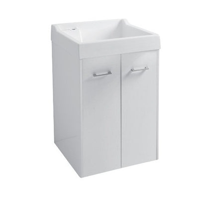 Colavene Domestica On Mobile Lavatoio Con Vasca Lavapanni In Abs E Alloggio Lavatrice Nascosto 73x67,5x109h Cm Bianco