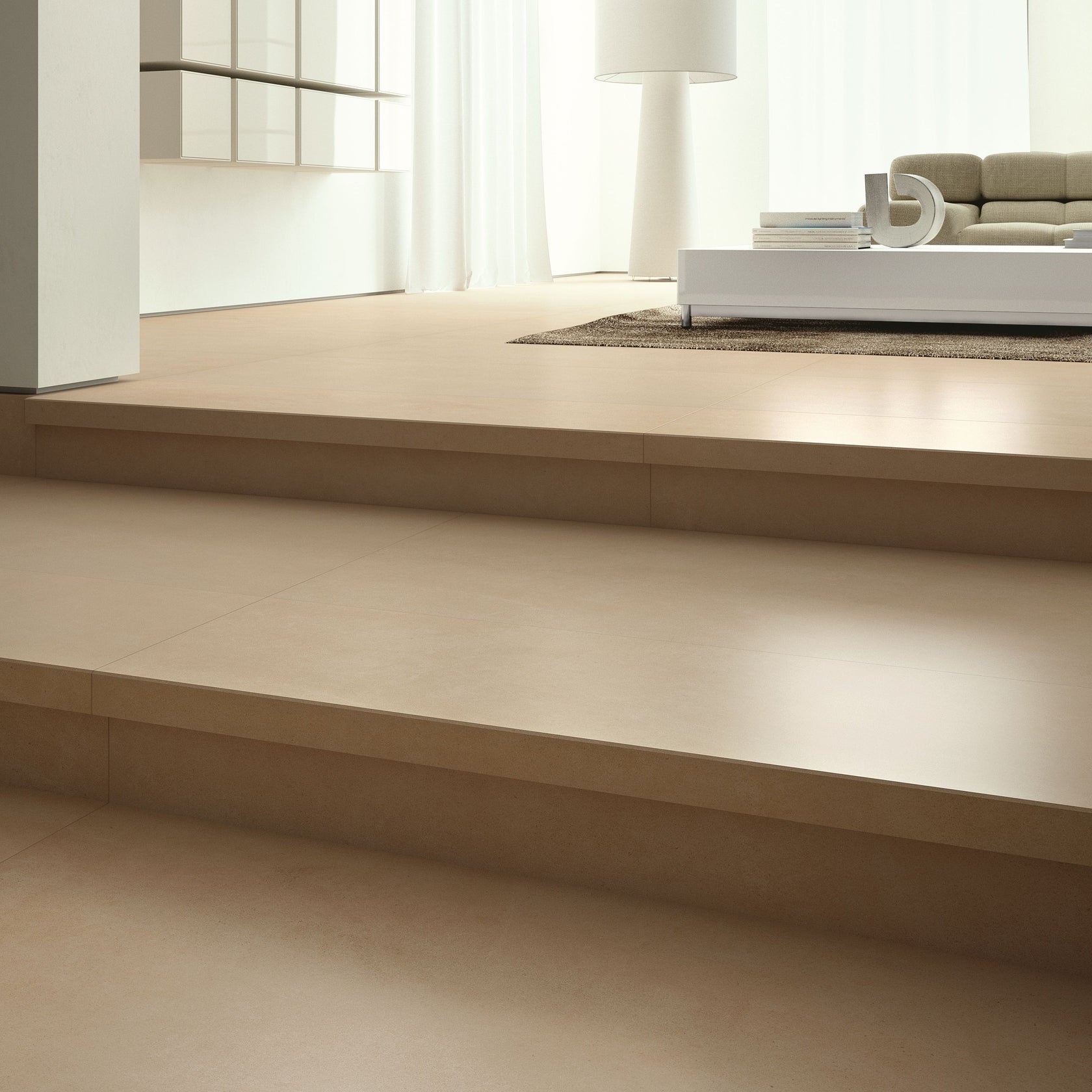 Cotto D'Este Kerlite 5 Plus Elegance Pavimento Rivestimento posata in ambiente arredato, dettaglio della venatura - Cotto...