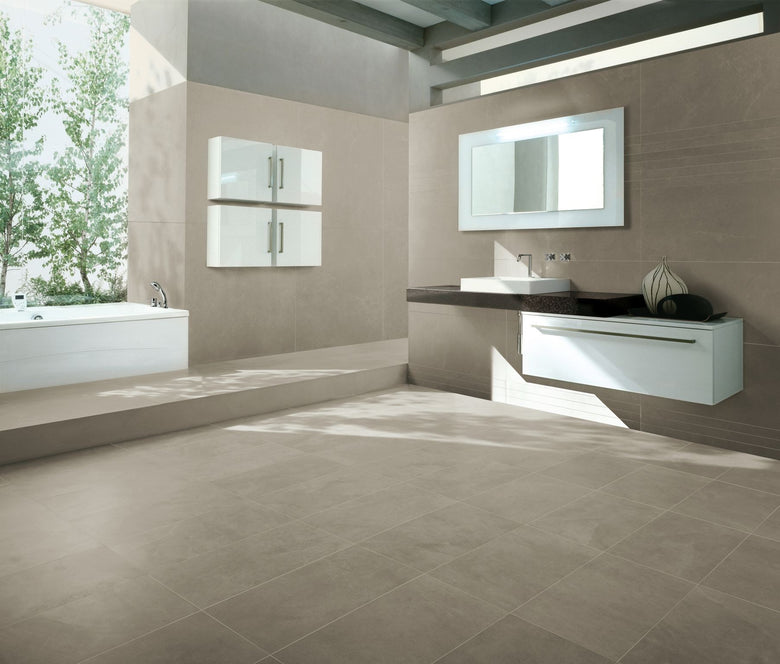 Cotto D'Este Kerlite 5 Plus Elegance Pavimento Rivestimento posata in ambiente arredato, dettaglio della venatura - Cotto...