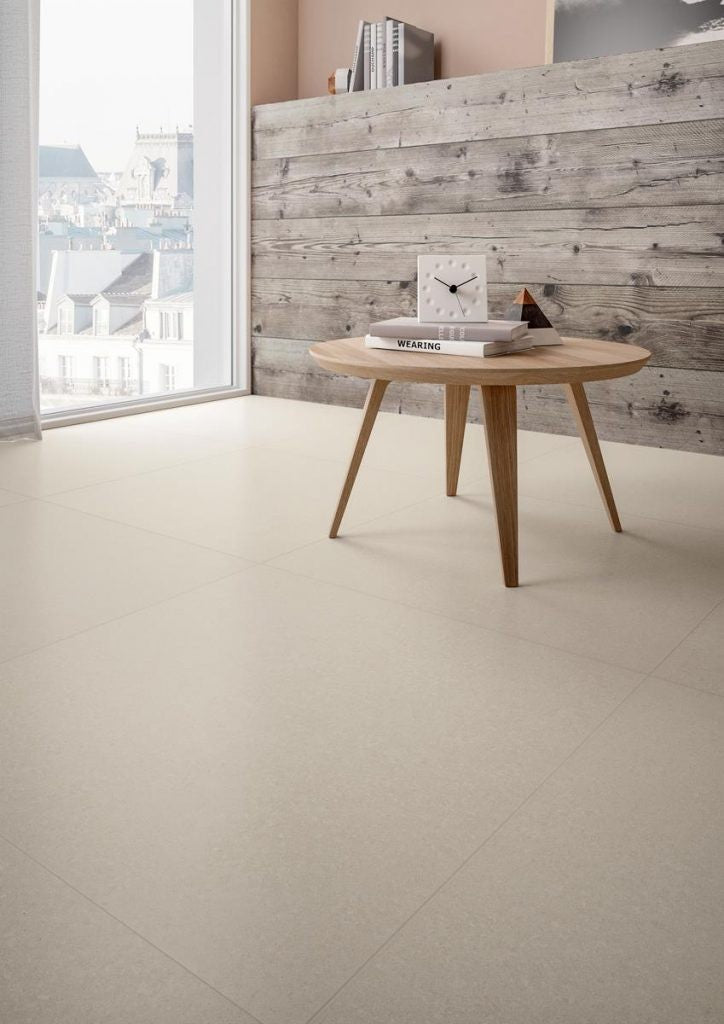 Blustyle Blutech Pavimento Rivestimento 90x90 Cm 11 10 Mm Bianco Bt, dettaglio ravvicinato della finitura e delle fughe