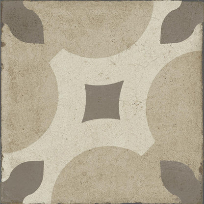 Pavimento rivestimento 20x20 decoro in gres porcellanato 10 mm Mix Ambra Ceramiche Ragno Ottocento 00RFFW24