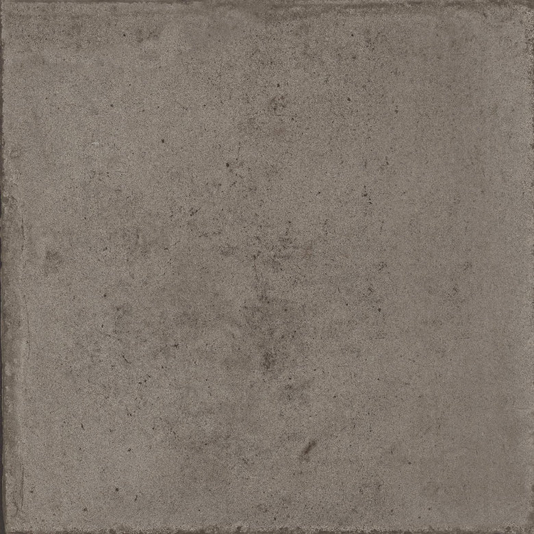 Pavimento rivestimento 20x20 terra 10 mm in gres in gres porcellanato e naturale, superficie e texture ravvicinata del gres