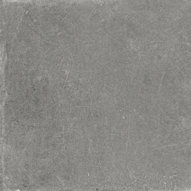 Pavimento rivestimento 75x75 Effetto Cerato interno ed, dettaglio ravvicinato della finitura e delle fughe