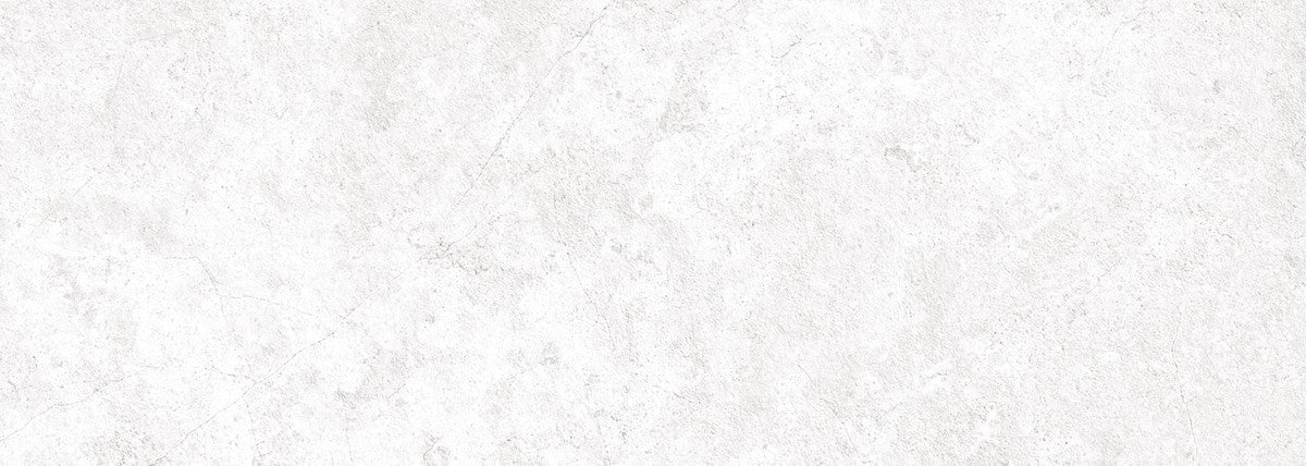 Pavimento Rivestimento 32,5x97,7 Rettificato 6 mm Bianco in gres porcellanato, superficie e texture ravvicinata del gres