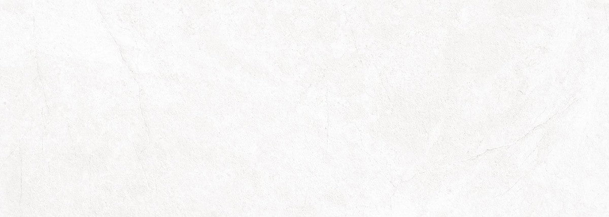 Pavimento Rivestimento 32,5x97,7 Rettificato 6 mm Bianco, dettaglio ravvicinato della finitura e delle fughe