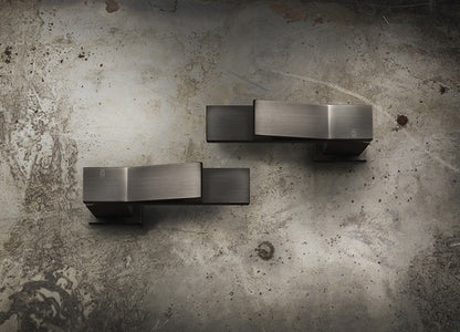 Rettangolo K 53002 Gessi Miscelatore Monocomando Lavabo black metal brushed 707