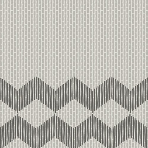Mutina Tape Zigzag Half Piastrella Cm 20,5x20,5 White, superficie e texture ravvicinata del gres - Ceramiche Mutina