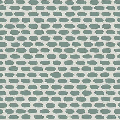 Mutina Tape Cobble Piastrella Cm 20,5x20,5 Green, superficie e texture ravvicinata del gres - Ceramiche Mutina