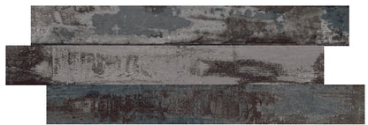 Pavimento Rivestimento 15x120 effetto legno Carbon Colorart CSACO7CA15 Ceramica Sant Agostino