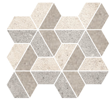 Decoro Esagonale 24x28 Effetto Pietra Gres Porcellanato Rett Light Ceramica Sant Agostino Highstone Hexagon CSAHHSLI28