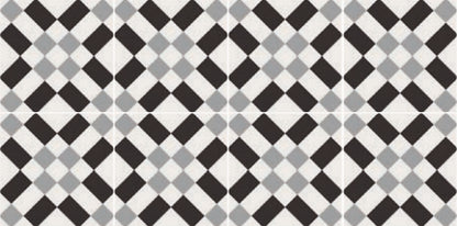 Rivestimento 20x20 decoro Ceramica Sant Agostino Patchwork B&W 02
