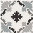 Pavimento Rivestimento 20x20 decoro Ceramica Sant Agostino Patchwork B&W 03