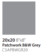 Pavimento Rivestimento 20x20 Grey Ceramica Sant Agostino in ambientazione completa, vista d'insieme della stanza