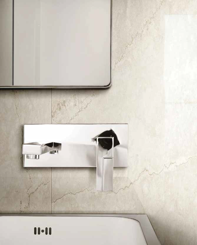 Cerim Antique Imperial Marble 04 80x80 Rettificato Lucido posata in ambiente arredato, dettaglio della venatura