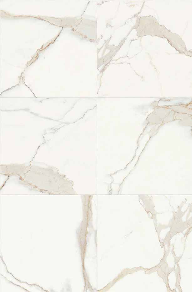 Cerim Antique Pure Marble 02 cm 60x60 Rettificato Naturale in ambientazione completa, vista d'insieme della stanza