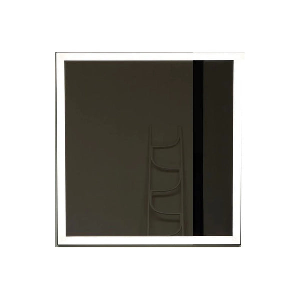Antonio Lupi Design Vertice90w90 Specchio Filo Lucido 90x90 Cm Con Illuminazione Led Bianco