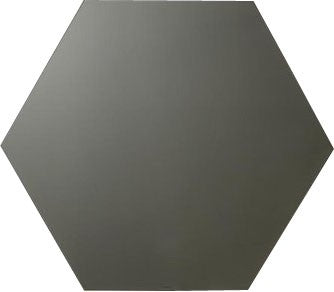 Antonio Lupi Specchio 72 cm Esagonale Modulo672 ambientato in bagno moderno con specchio e accessori - Antonio Lupi Design