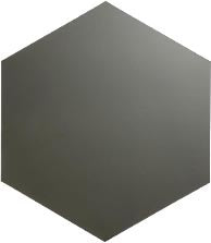 Specchio Esagonale 90 cm Modulo690 Antonio Lupi ambientato in bagno moderno con specchio e accessori - Antonio Lupi Design