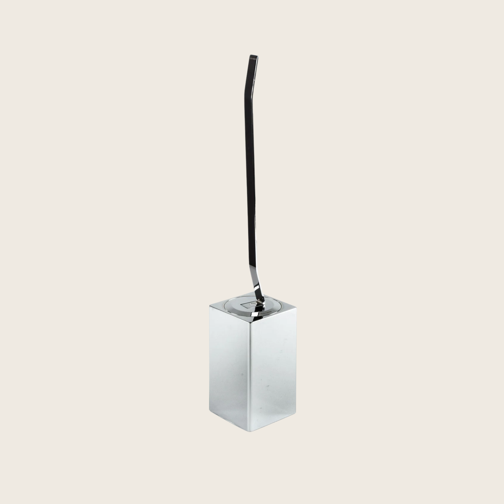Koh-I-Noor Lem 2.T portascopino a muro Cromo 6311 Cromo Lucido in alluminio montato a parete, vista del design e della...