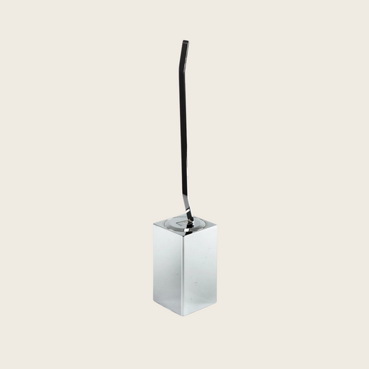 Koh-I-Noor Lem 2.T 6311 porta scopino sospeso a muro In Alluminio Cromo