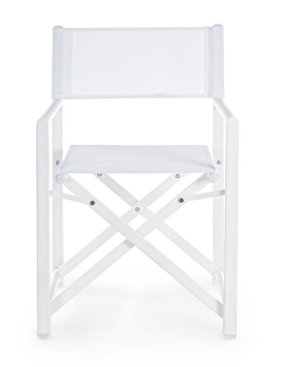 Andrea bizzotto Taylor sedia regista pieghevole bianco 0662083