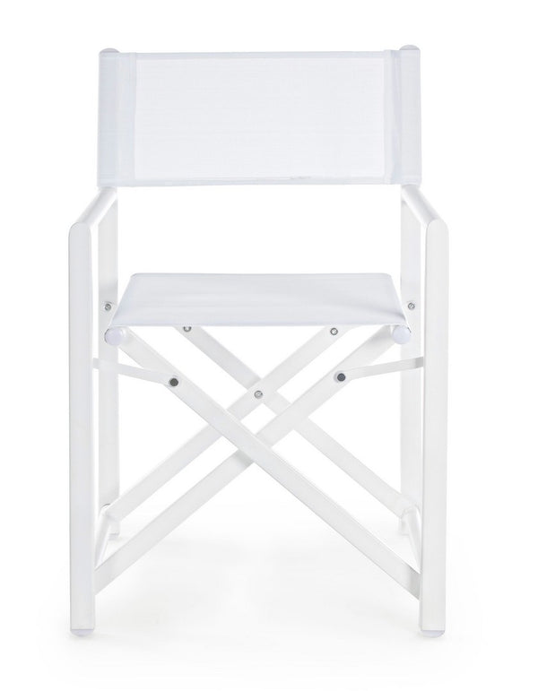 Andrea bizzotto Taylor sedia regista pieghevole bianco 0662083
