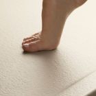Novellini Custom Touch Piatto Doccia 100x80 effetto pietra antiscivolo in acrilico bianco morbido
