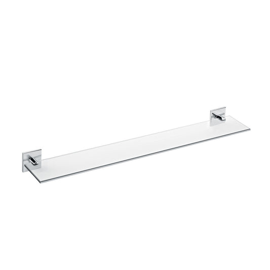 Mensola bagno 60 cm in Vetro 60 Cm Cromo Cosmic Duo Square 2640145