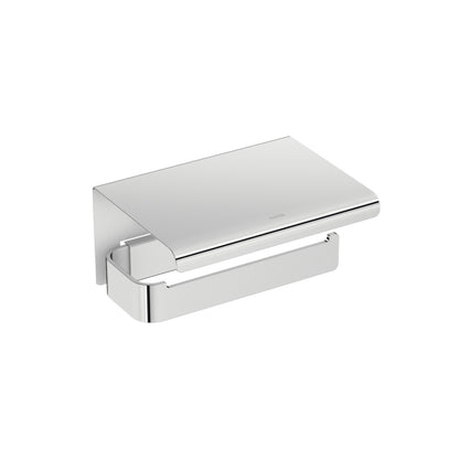 Portarotolo wc con Coperchio Cromo Cosmic Line 2690159