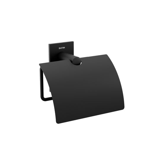 Portarotolo Con Coperchio Nero Satinato Cosmic Stick 2763659