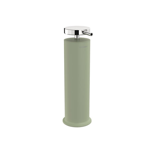 Dispenser sapone liquido da Appoggio verde Salvia Satinato Geyser 2778604 Cosmic