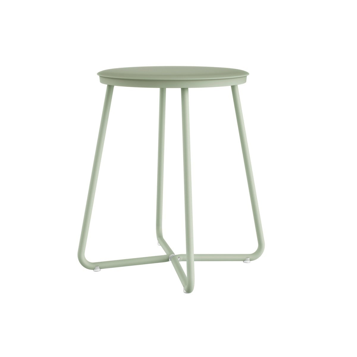 Sgabello bagno Verde Salvia Satinato Architect Cosmic montato a parete, vista del design e della finitura - Industrias Cosmic
