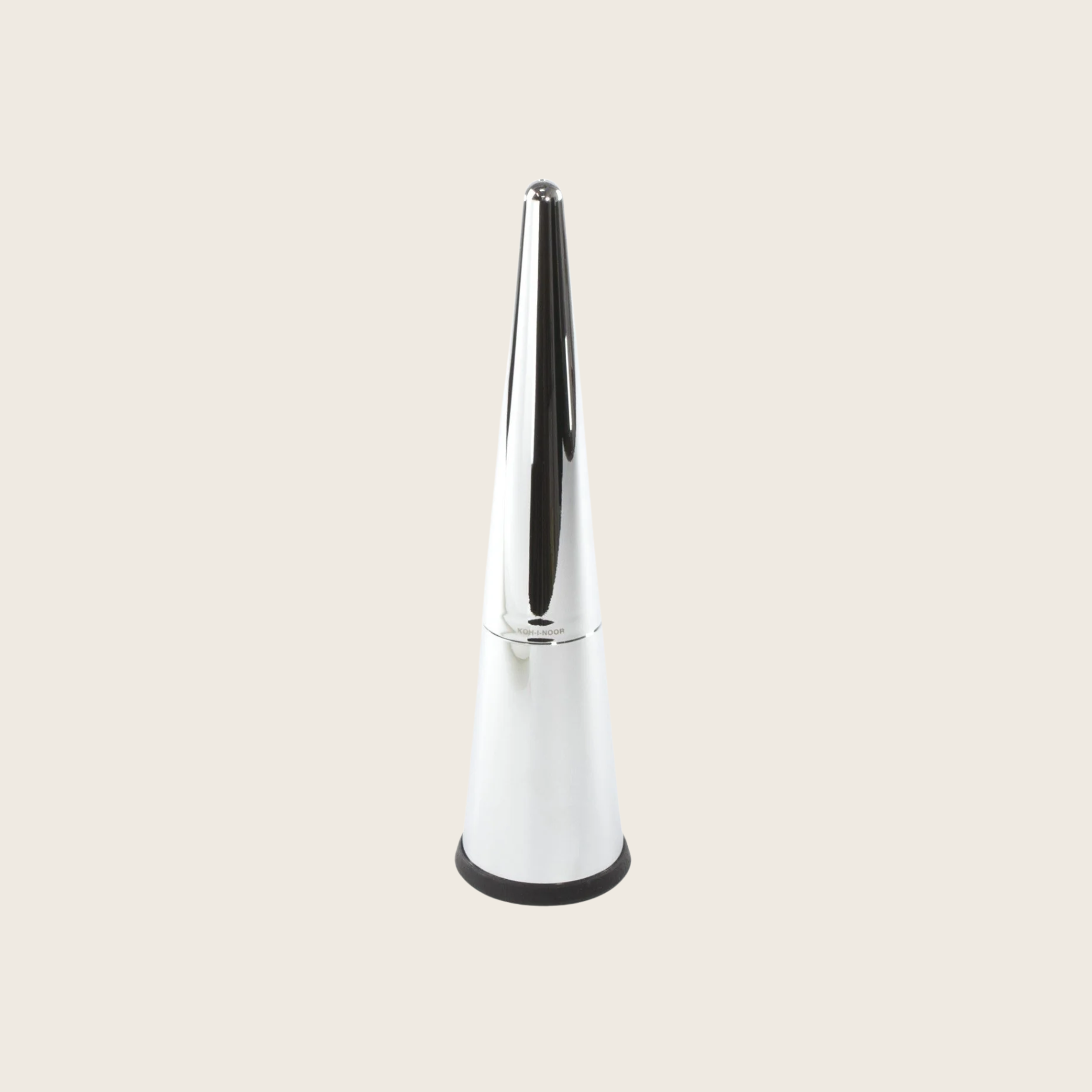 Koh-i-noor Kono 5356 portascopino a pavimento con tappo antiscivolo a tenuta stagna cromo lucido