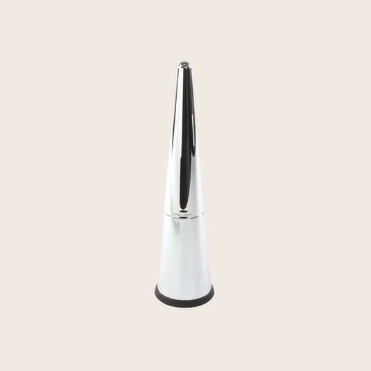 Koh-i-noor Kono 5356 portascopino a pavimento con tappo antiscivolo a tenuta stagna cromo lucido