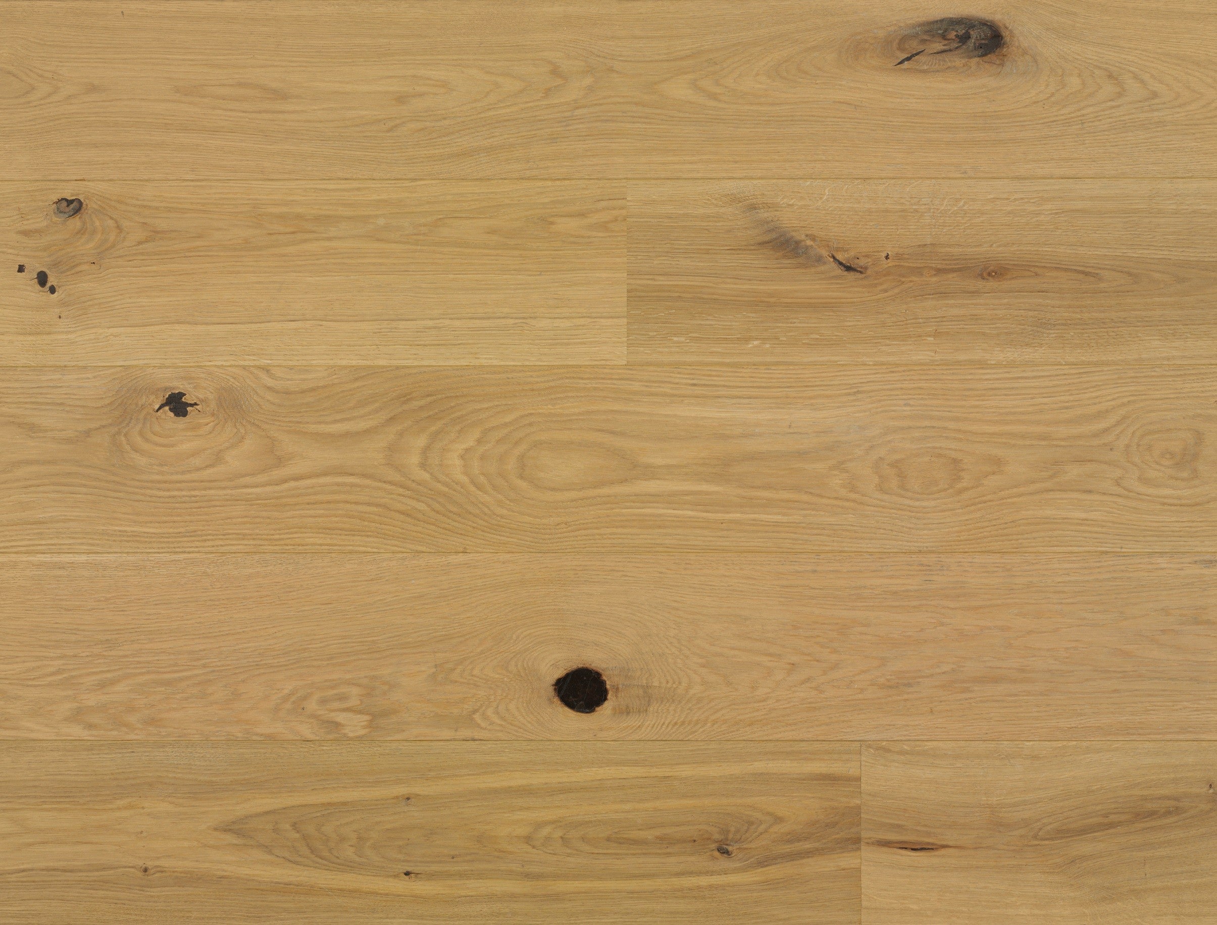 Bauwerk Parquet Villapark 35 Spazzolato Verniciato Opaco in rovere e naturale, superficie e texture ravvicinata del gres
