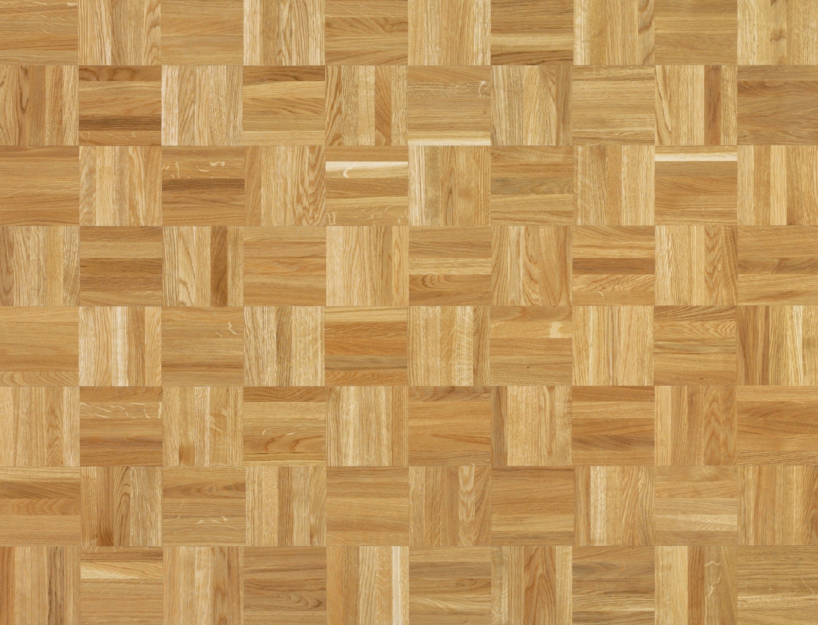 Bauwerk Parquet Prepark 14 Verniciato Satinato 480x117x8 Mm in rovere e naturale, superficie e texture ravvicinata del gres